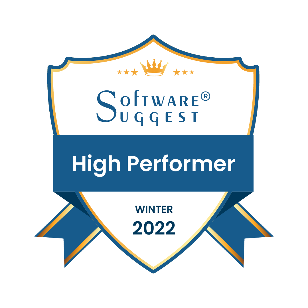 SoftwareSuggest – High Performer 2022