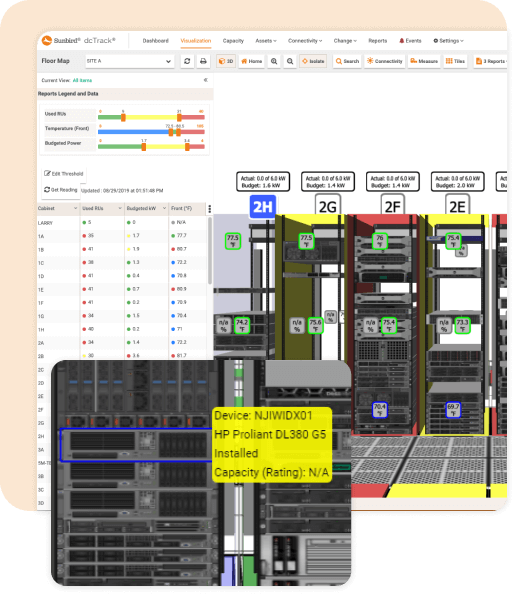 Automatic rack Elevations.