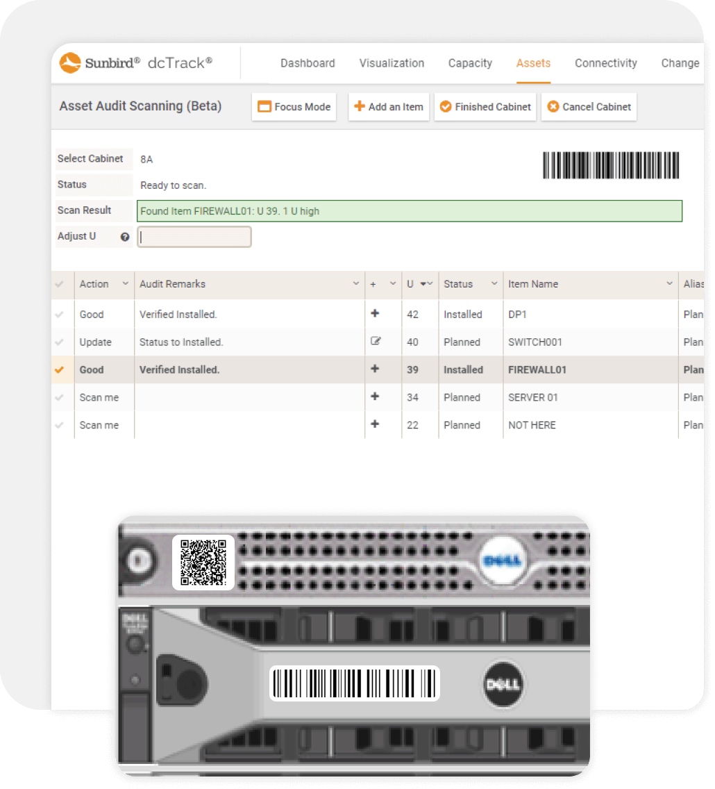 Faster and more accurate asset audits