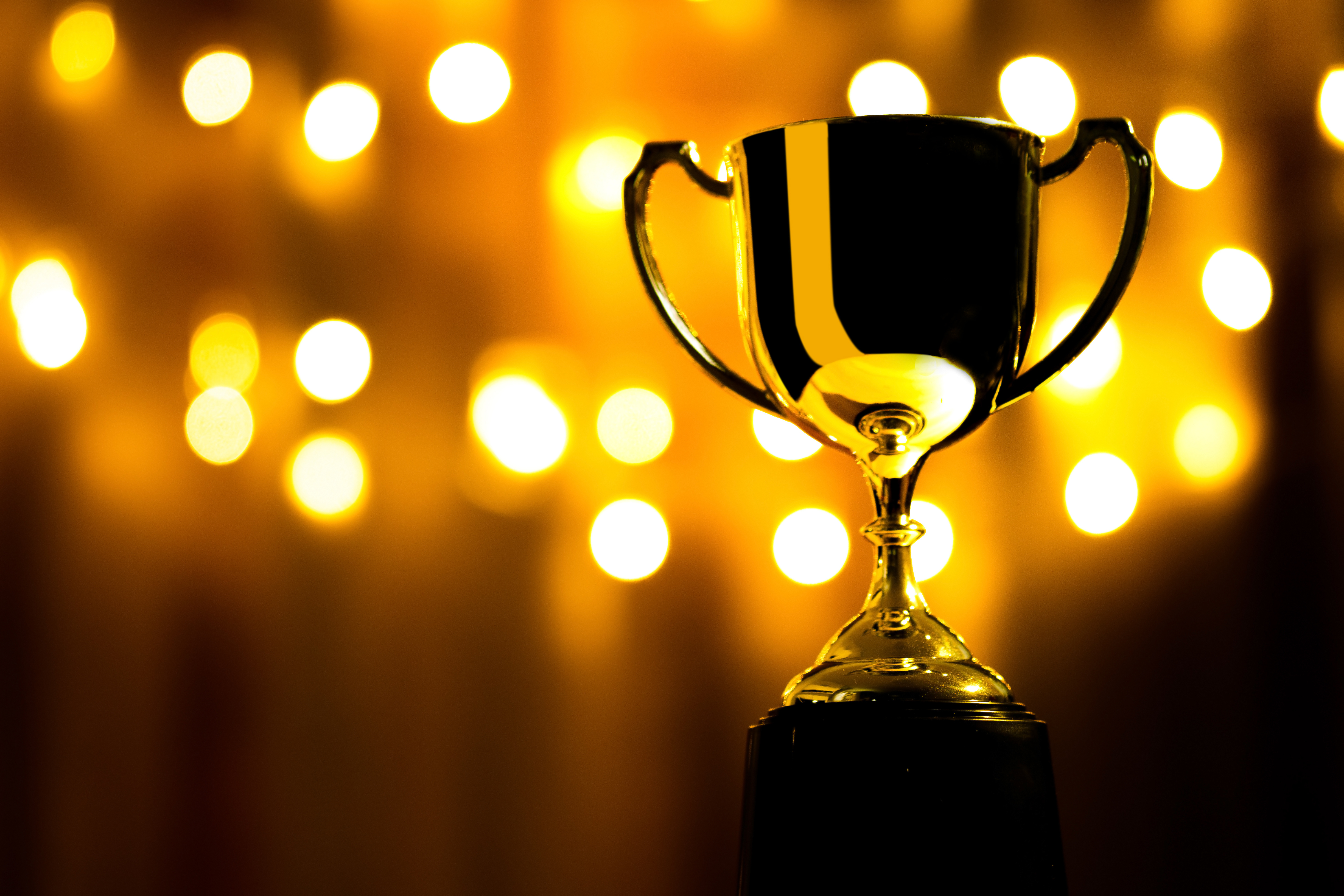 Gold trophy