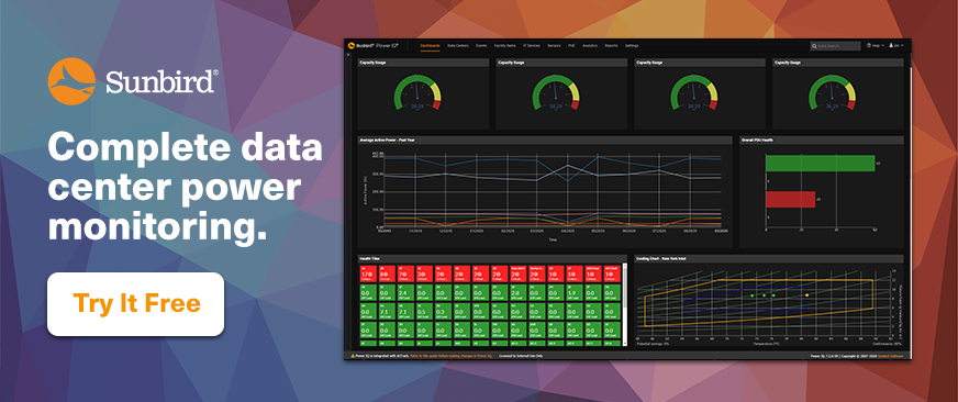 Complete data center power monitoring. Try it free.