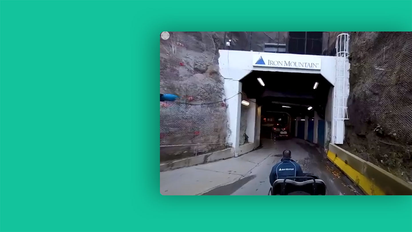 Iron Mountain's Underground Data Center Sunbird DCIM