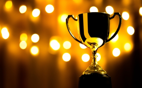 Gold trophy