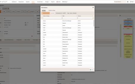 Screenshot of Granular Permissions per Inventory Item