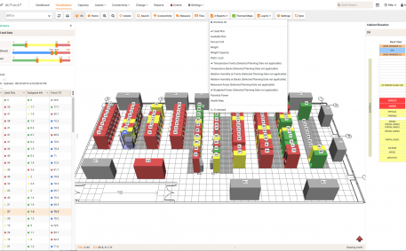 Screenshot of Multiple Floor Map Reports