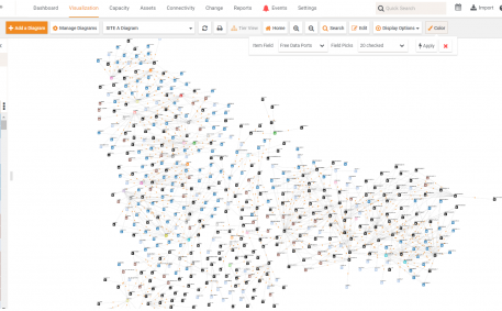 Network Diagram Mesh View