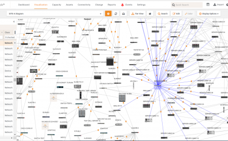 Network Diagram with Model Images