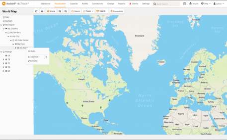 Screenshot of World Map
