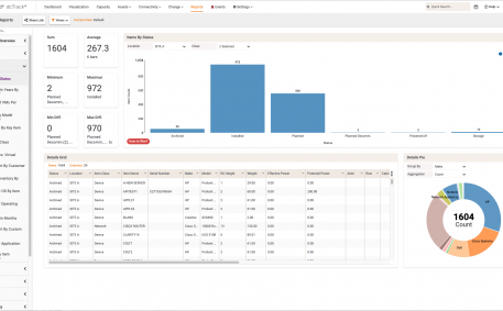 Screenshot of Zero-Configuration Interactive Reports and Visual Analytics