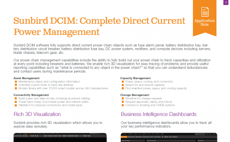 Complete Direct Current Power Management